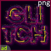 Glitch designer logo
