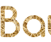 Create an eye-catching headline with wood chip background online. Comfortaa font will add style
