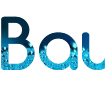 The inscription with the effect of mineral water is a beautiful font Comfortaa