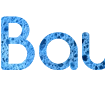Logo maker with sponge texture - beautiful font Comfortaa