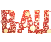 Beautiful fonts with different backgrounds png