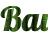 Beautiful header online background green bamboo - Font Lobster
