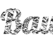 Create a beautiful lettering with a foil effect - a beautiful Font Lobster