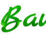 Create a captivating title with green particles in the background
