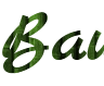 Online lettering maker with green bamboo background