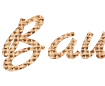 Style your text! Constructor with font background fabric bag