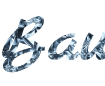 beautiful texts in PNG format with diamond glitter