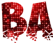 Font with a beautiful png background
