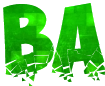 Font with a beautiful png background
