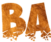 Font with a beautiful png background