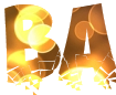 Font with a beautiful png background