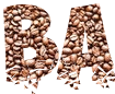 Font with a beautiful png background