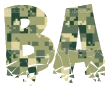 Font with a beautiful png background