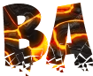 Font with a beautiful png background