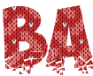 Font with a beautiful png background