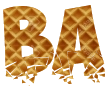 Font with a beautiful png background