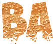 Font with a beautiful png background
